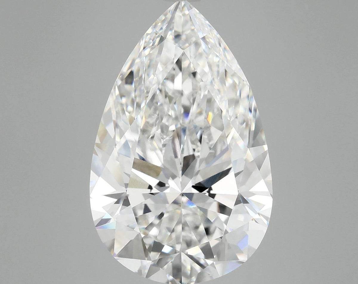10.12 Carat Pear Shaped Ideal Cut VVS2 IGI Certified Lab Grown Diamond