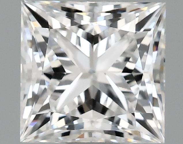 0.98 Carat Princess Shaped Ideal Cut VVS2 IGI Certified Lab Grown Diamond