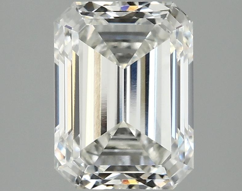2.56 Carat Emerald Shaped Excellent Cut VVS2 IGI Certified Lab Grown Diamond
