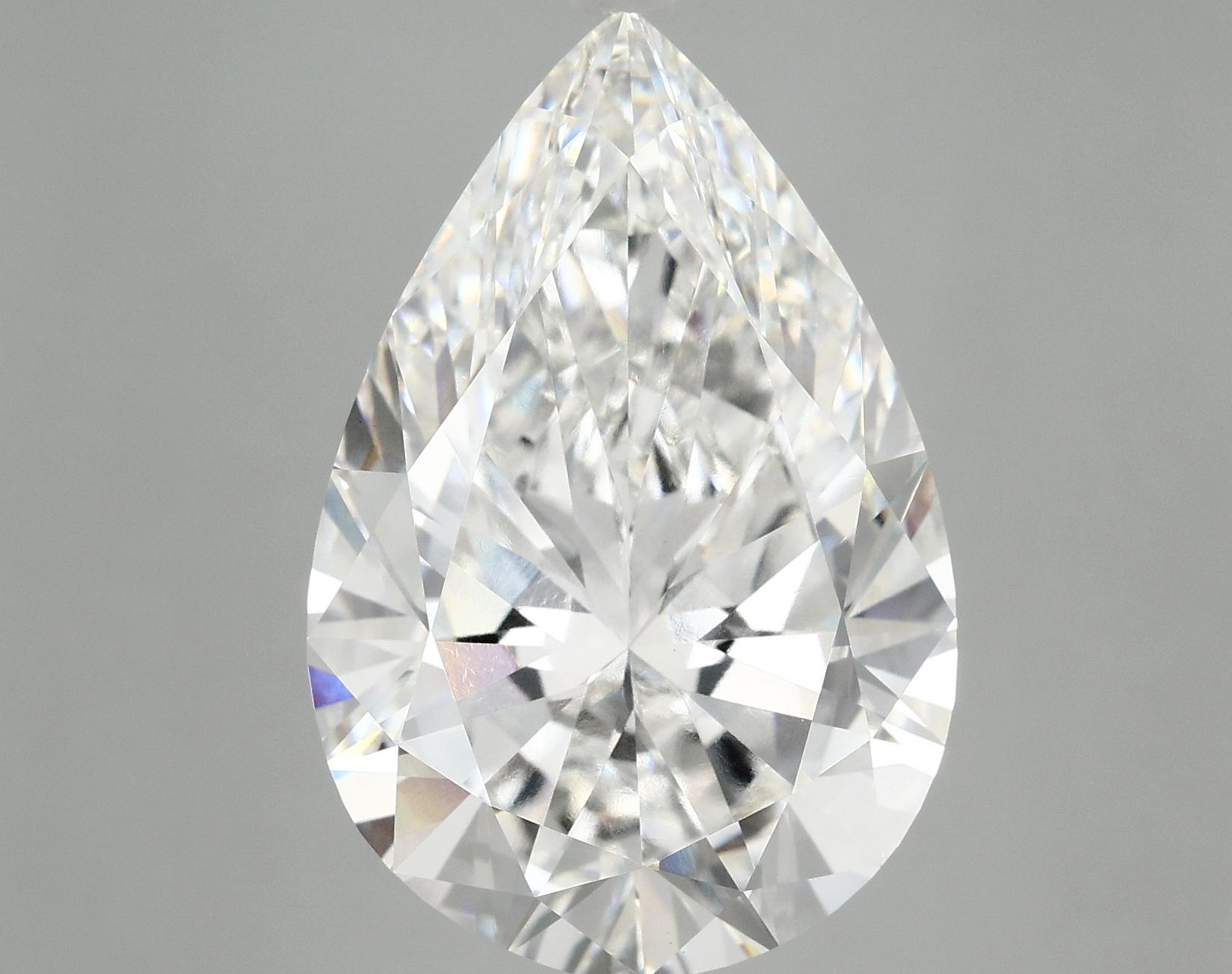 10.74 Carat Pear Shaped Excellent Cut VS1 IGI Certified Lab Grown Diamond