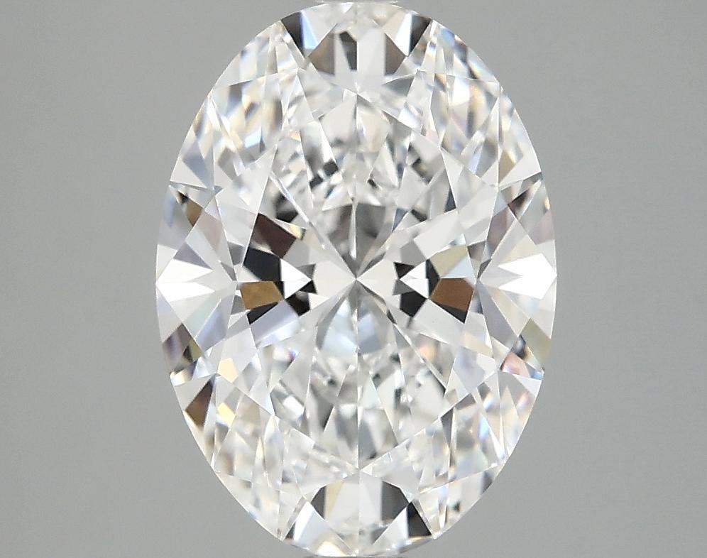 3.08 Carat Oval Shaped Ideal Cut VVS2 IGI Certified Lab Grown Diamond