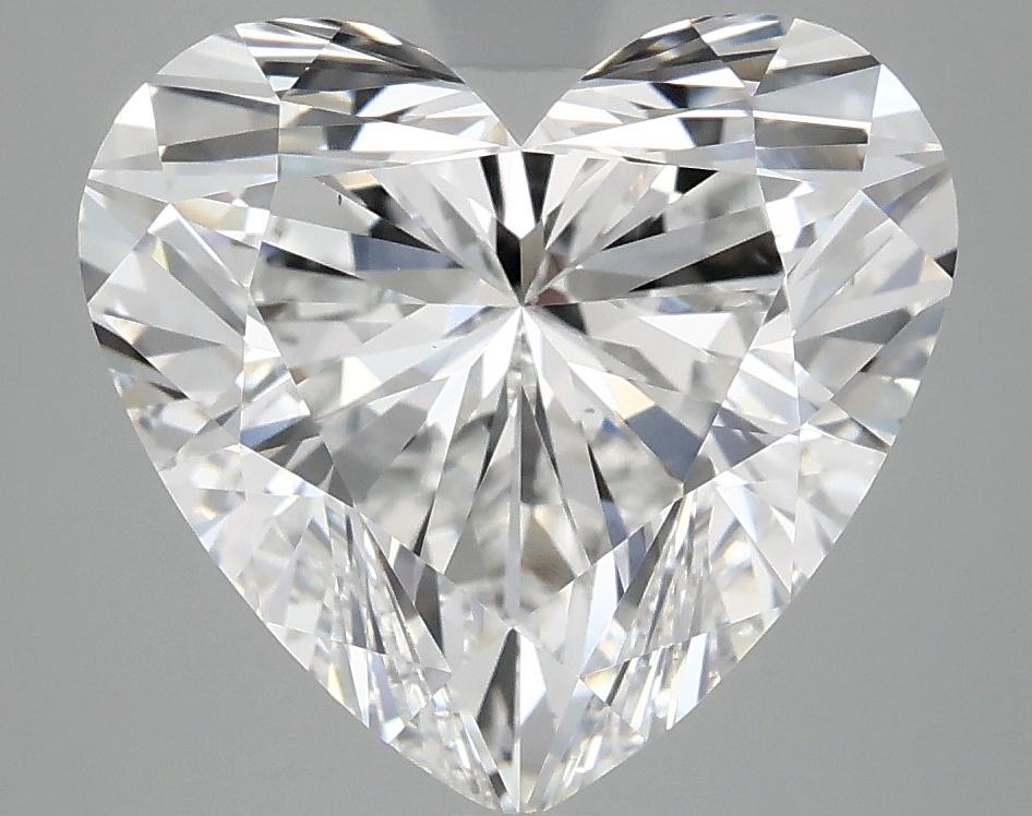 5.09 Carat Heart Shaped Ideal Cut VS1 IGI Certified Lab Grown Diamond