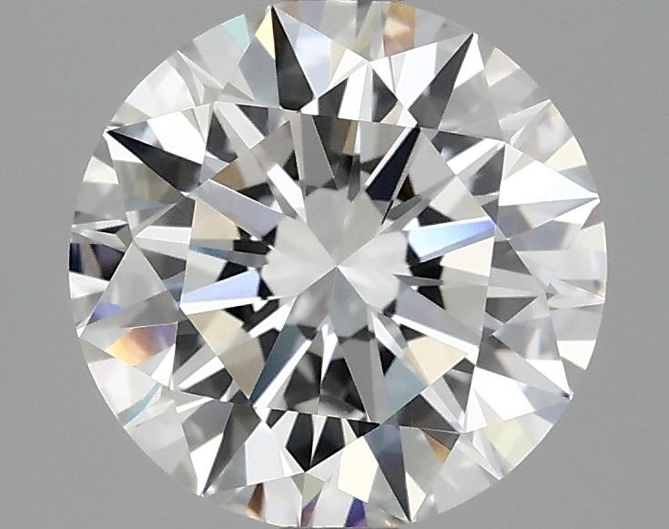 2.56 Carat Round Shaped Ideal Cut VVS2 IGI Certified Lab Grown Diamond