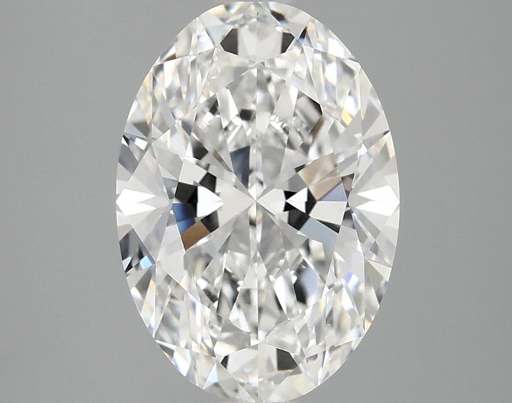 3.08 Carat Oval Shaped Ideal Cut VVS2 IGI Certified Lab Grown Diamond
