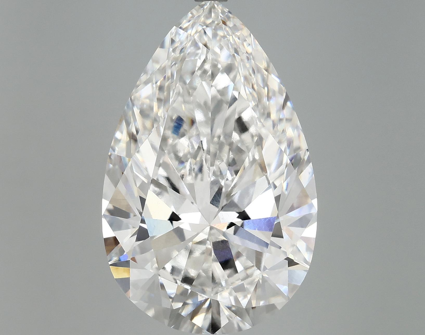 10.51 Carat Pear Shaped Ideal Cut VVS2 IGI Certified Lab Grown Diamond