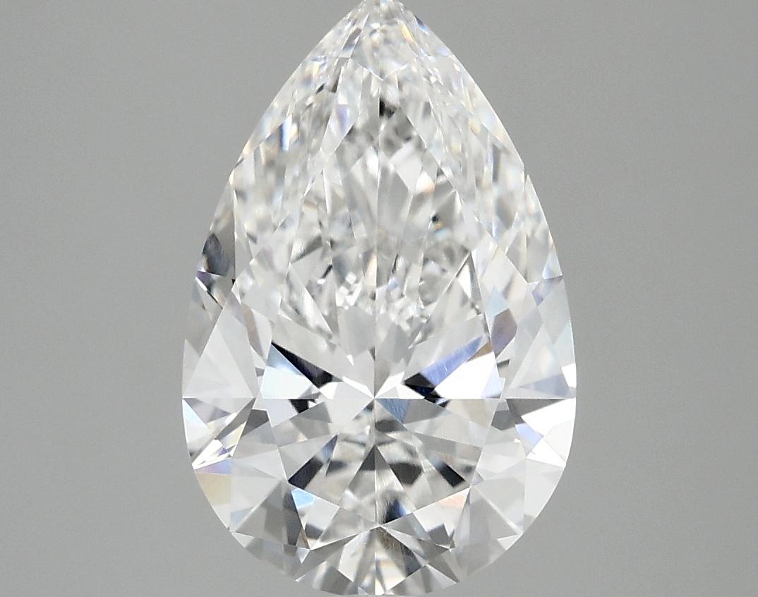 3.09 Carat Pear Shaped Ideal Cut VS1 IGI Certified Lab Grown Diamond