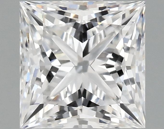 1.08 Carat Princess Shaped Ideal Cut VVS2 IGI Certified Lab Grown Diamond