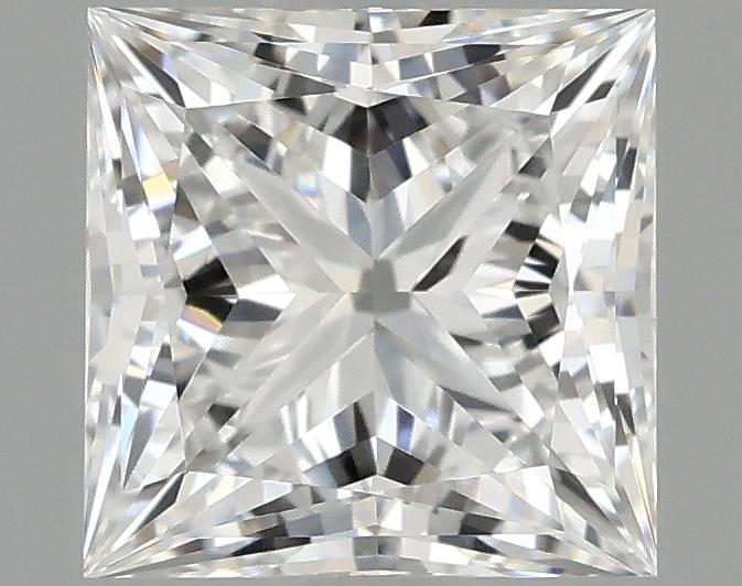 1.08 Carat Princess Shaped Ideal Cut VVS2 IGI Certified Lab Grown Diamond
