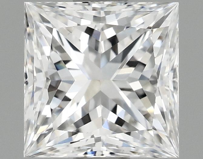 1.06 Carat Princess Shaped Ideal Cut VVS2 IGI Certified Lab Grown Diamond