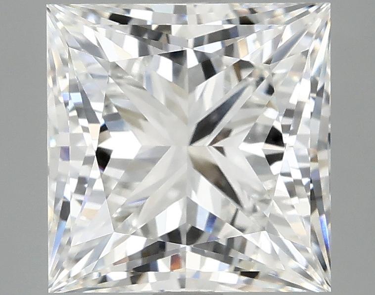 4.03 Carat Princess Shaped Ideal Cut VVS2 IGI Certified Lab Grown Diamond