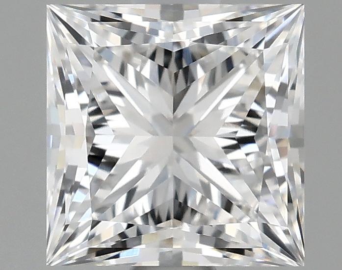 1.08 Carat Princess Shaped Ideal Cut VVS1 IGI Certified Lab Grown Diamond