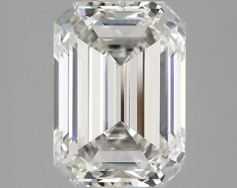 3.05 Carat Emerald Shaped Ideal Cut VVS2 IGI Certified Lab Grown Diamond