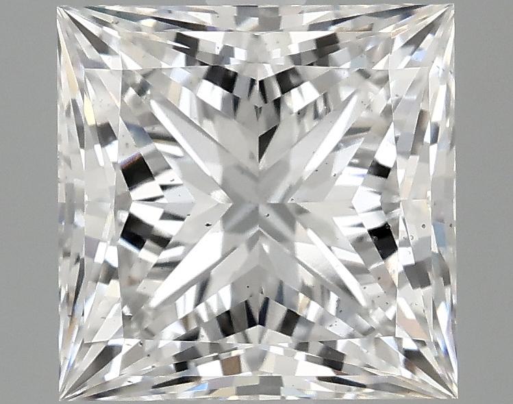 2.92 Carat Princess Shaped Ideal Cut SI1 IGI Certified Lab Grown Diamond
