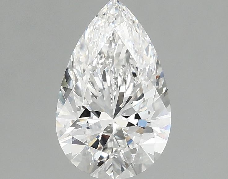 1.02 Carat Pear Shaped Ideal Cut VVS2 IGI Certified Lab Grown Diamond