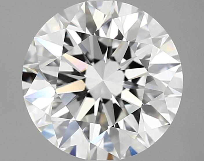 2.59 Carat Round Shaped Excellent Cut VVS2 IGI Certified Lab Grown Diamond