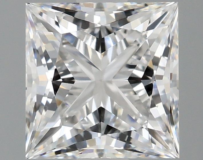 1.91 Carat Princess Shaped Ideal Cut VVS2 IGI Certified Lab Grown Diamond