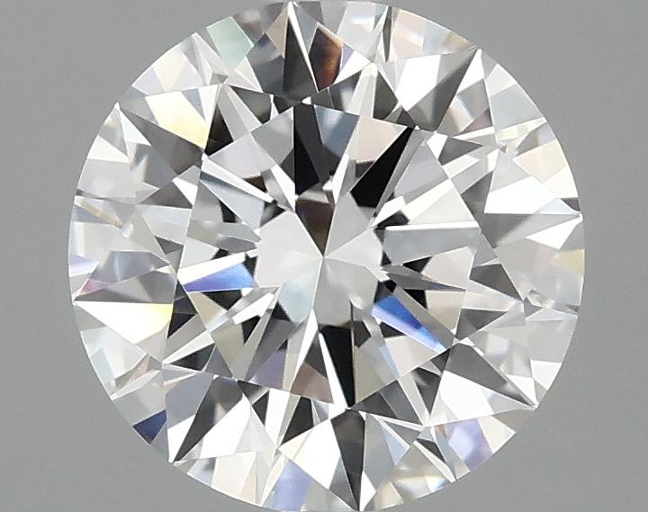 2.05 Carat Round Shaped Ideal Cut VVS2 IGI Certified Lab Grown Diamond