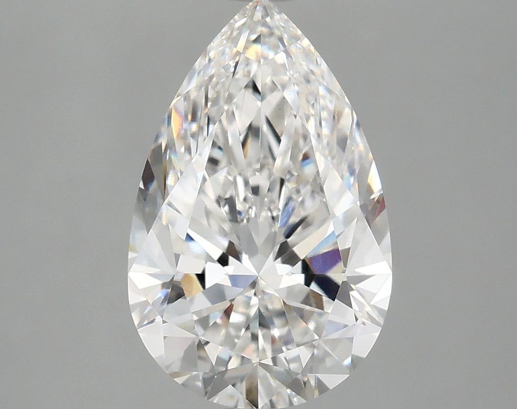 3.08 Carat Pear Shaped Ideal Cut VS1 IGI Certified Lab Grown Diamond