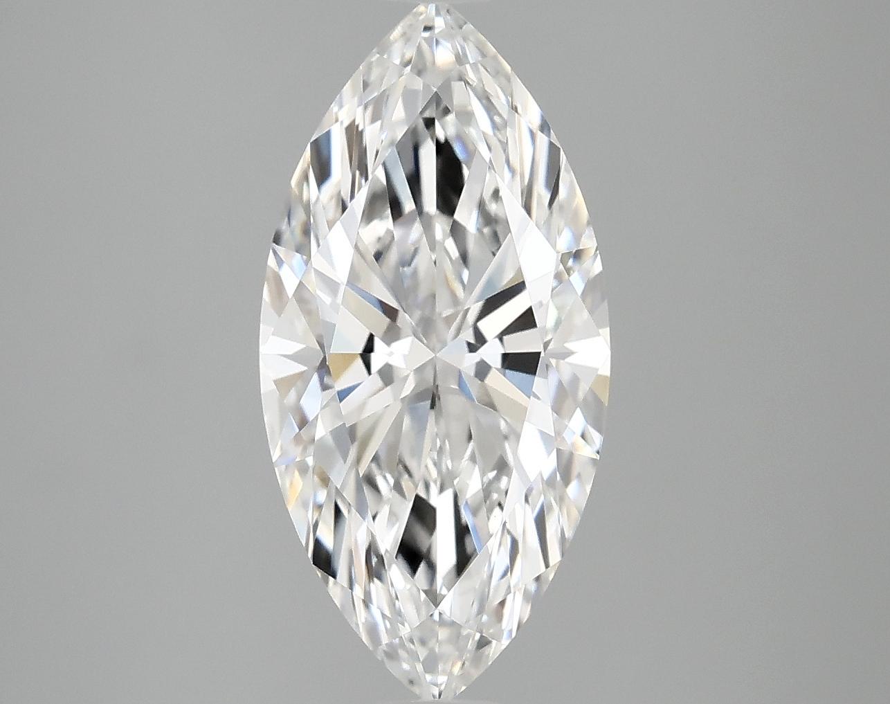 3.06 Carat Marquise Shaped Ideal Cut VVS2 IGI Certified Lab Grown Diamond