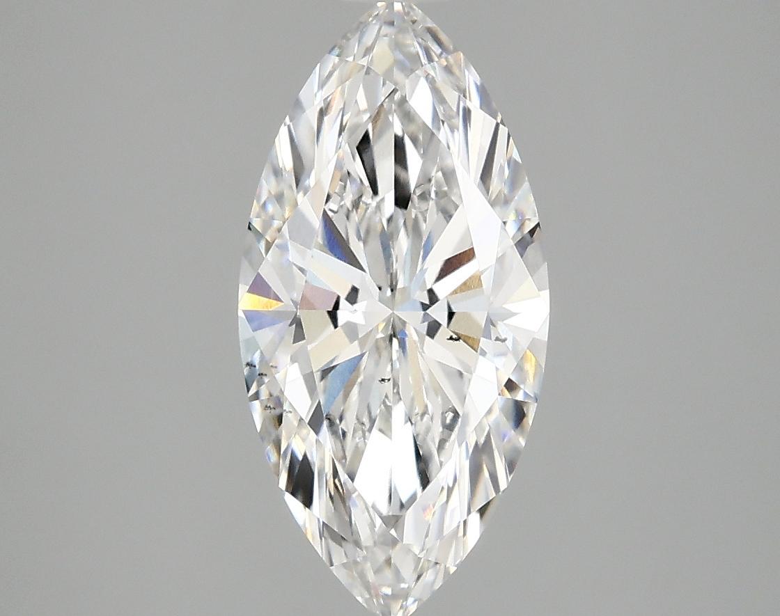2.07 Carat Marquise Shaped Excellent Cut SI1 IGI Certified Lab Grown Diamond