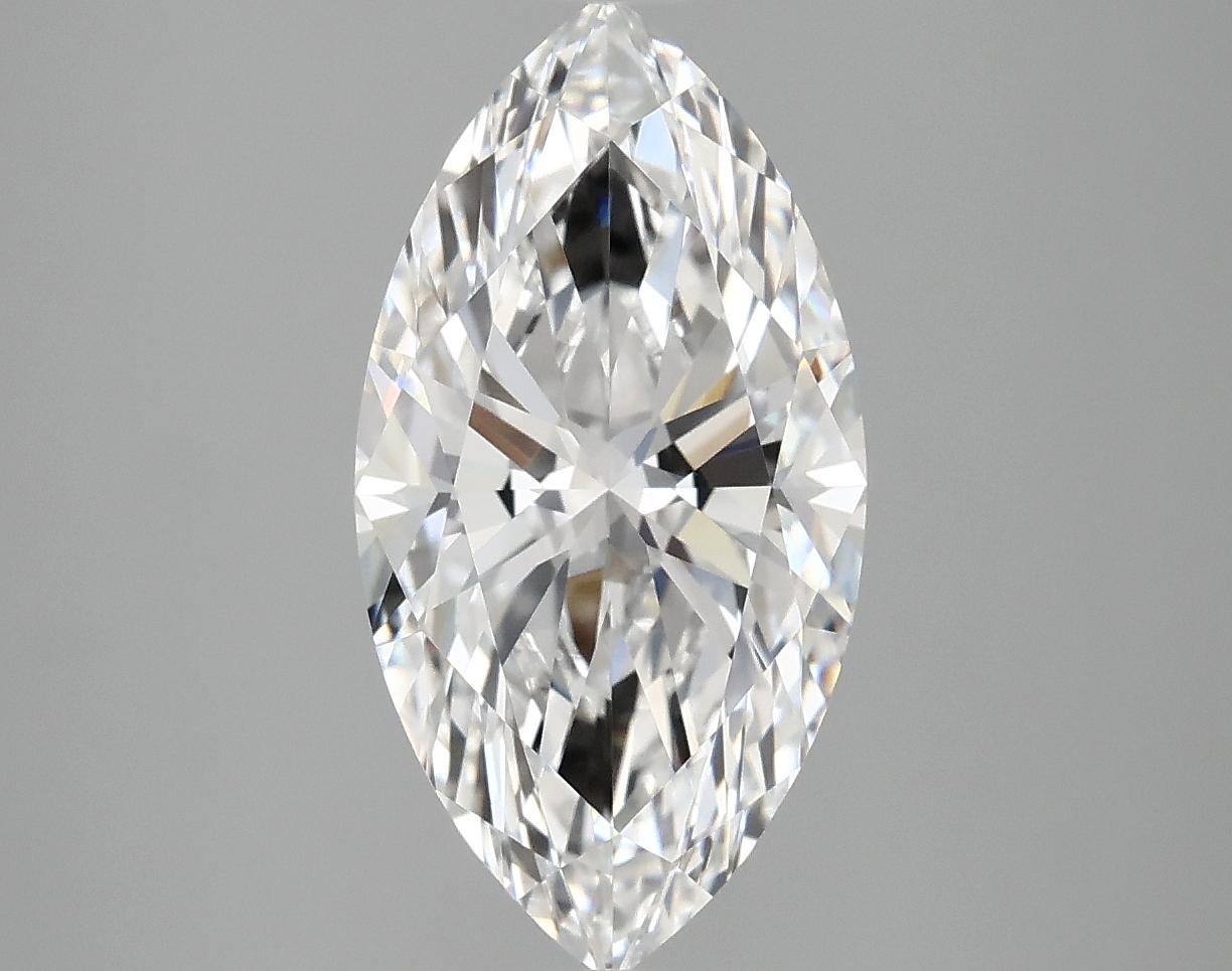 3.09 Carat Marquise Shaped Ideal Cut VVS2 IGI Certified Lab Grown Diamond