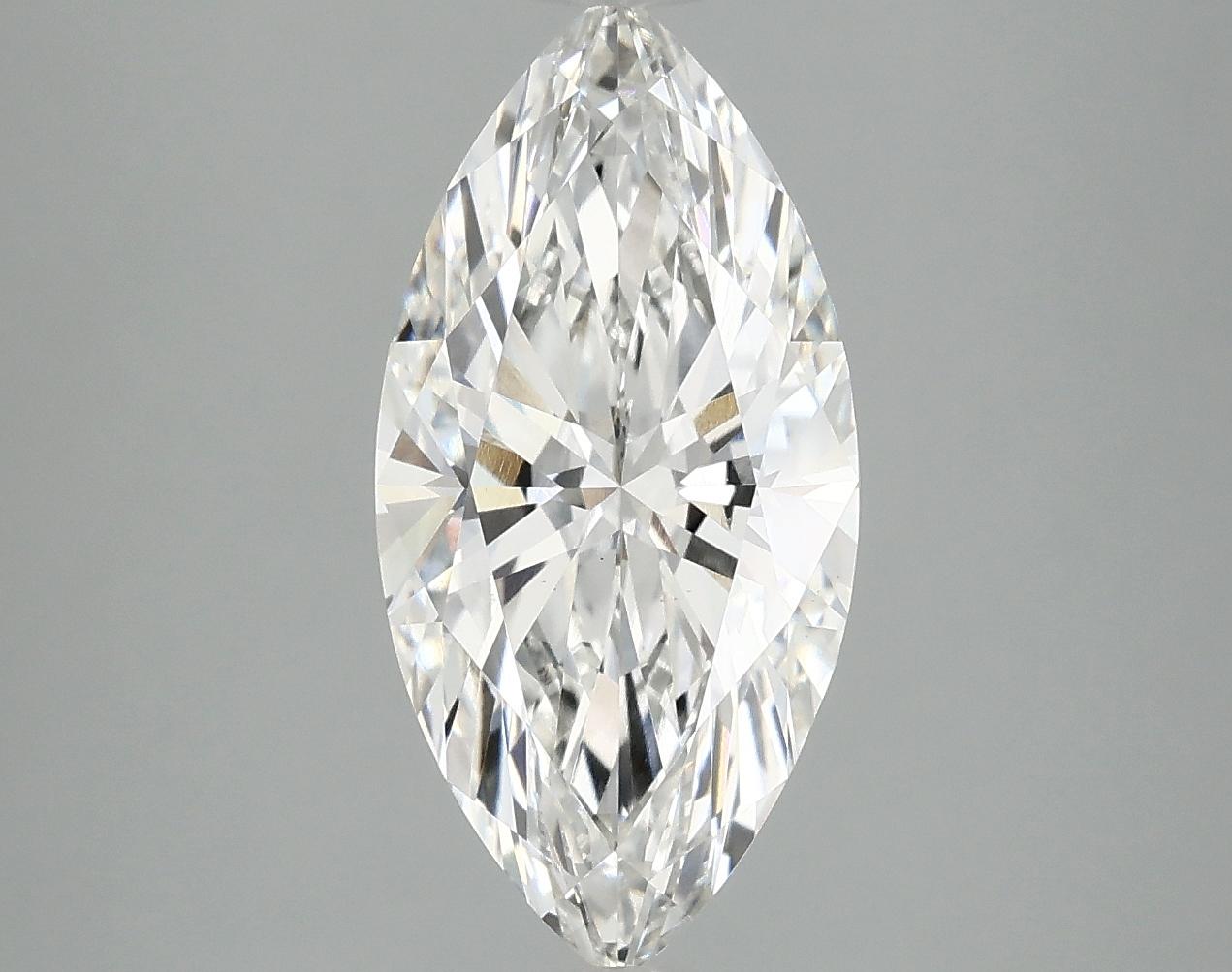 3.09 Carat Marquise Shaped Excellent Cut VS1 IGI Certified Lab Grown Diamond