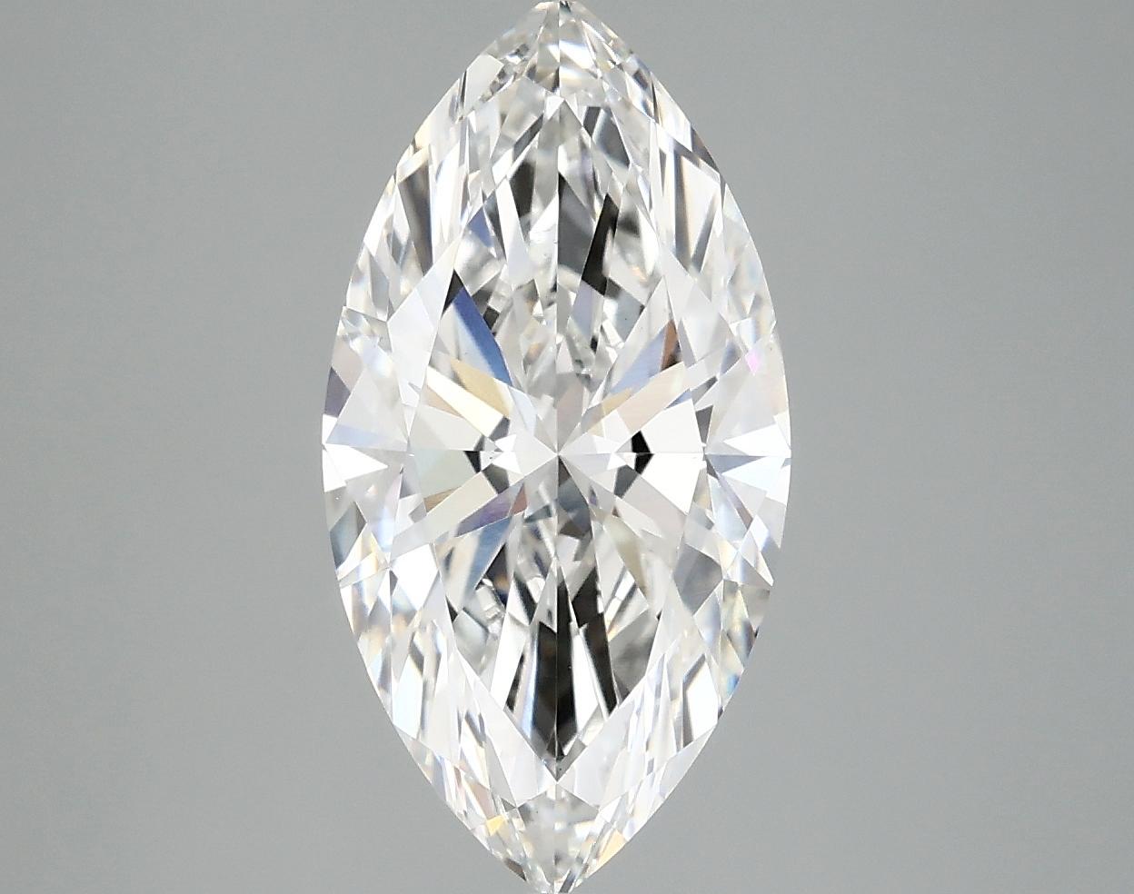 3.03 Carat Marquise Shaped Ideal Cut VS1 IGI Certified Lab Grown Diamond