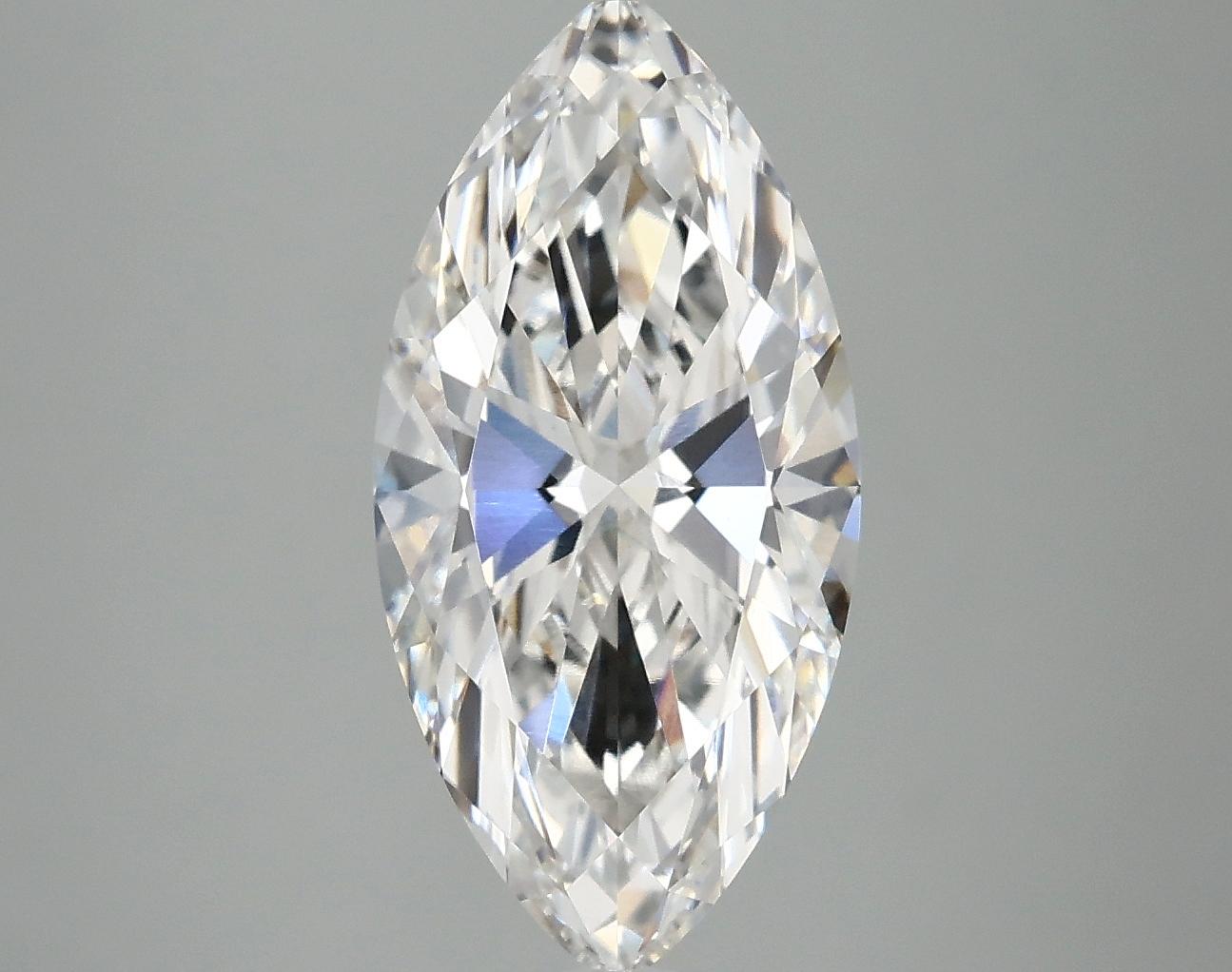 3.02 Carat Marquise Shaped Excellent Cut VS1 IGI Certified Lab Grown Diamond