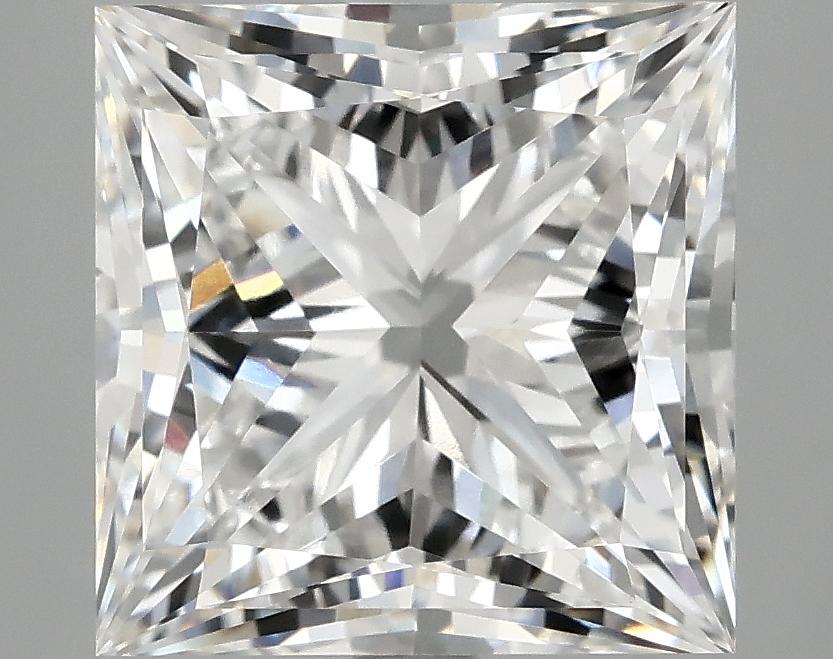 5.05 Carat Princess Shaped Ideal Cut VVS2 IGI Certified Lab Grown Diamond