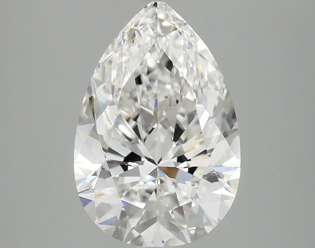 3.08 Carat Pear Shaped Excellent Cut VS1 IGI Certified Lab Grown Diamond