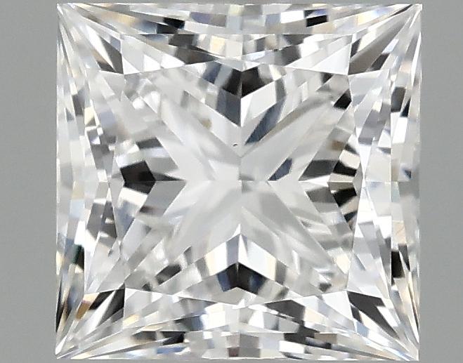 1.09 Carat Princess Shaped Ideal Cut VVS2 IGI Certified Lab Grown Diamond