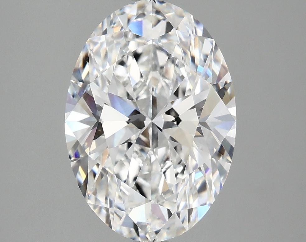 3.09 Carat Oval Shaped Ideal Cut VVS2 IGI Certified Lab Grown Diamond