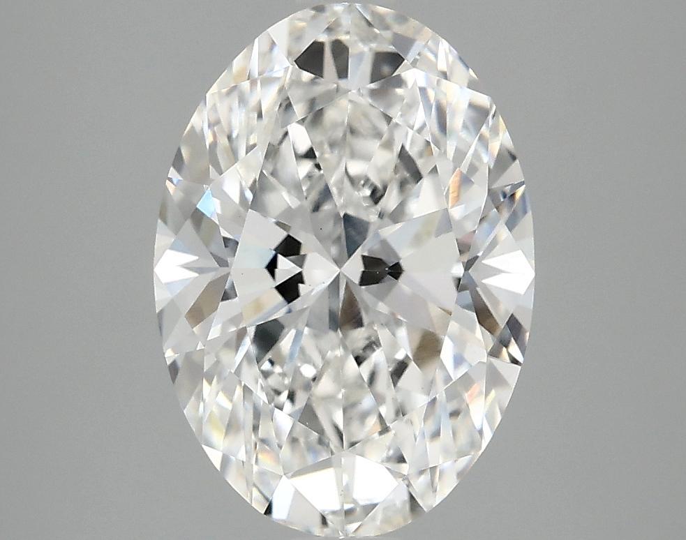 3.09 Carat Oval Shaped Ideal Cut VVS2 IGI Certified Lab Grown Diamond