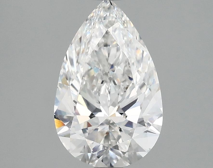 1.89 Carat Pear Shaped Ideal Cut VVS2 IGI Certified Lab Grown Diamond