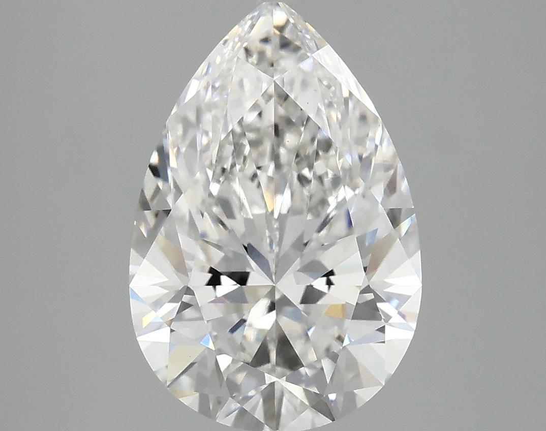 3.09 Carat Pear Shaped Excellent Cut VS1 IGI Certified Lab Grown Diamond