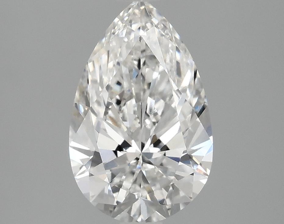 2.03 Carat Pear Shaped Ideal Cut VVS2 IGI Certified Lab Grown Diamond