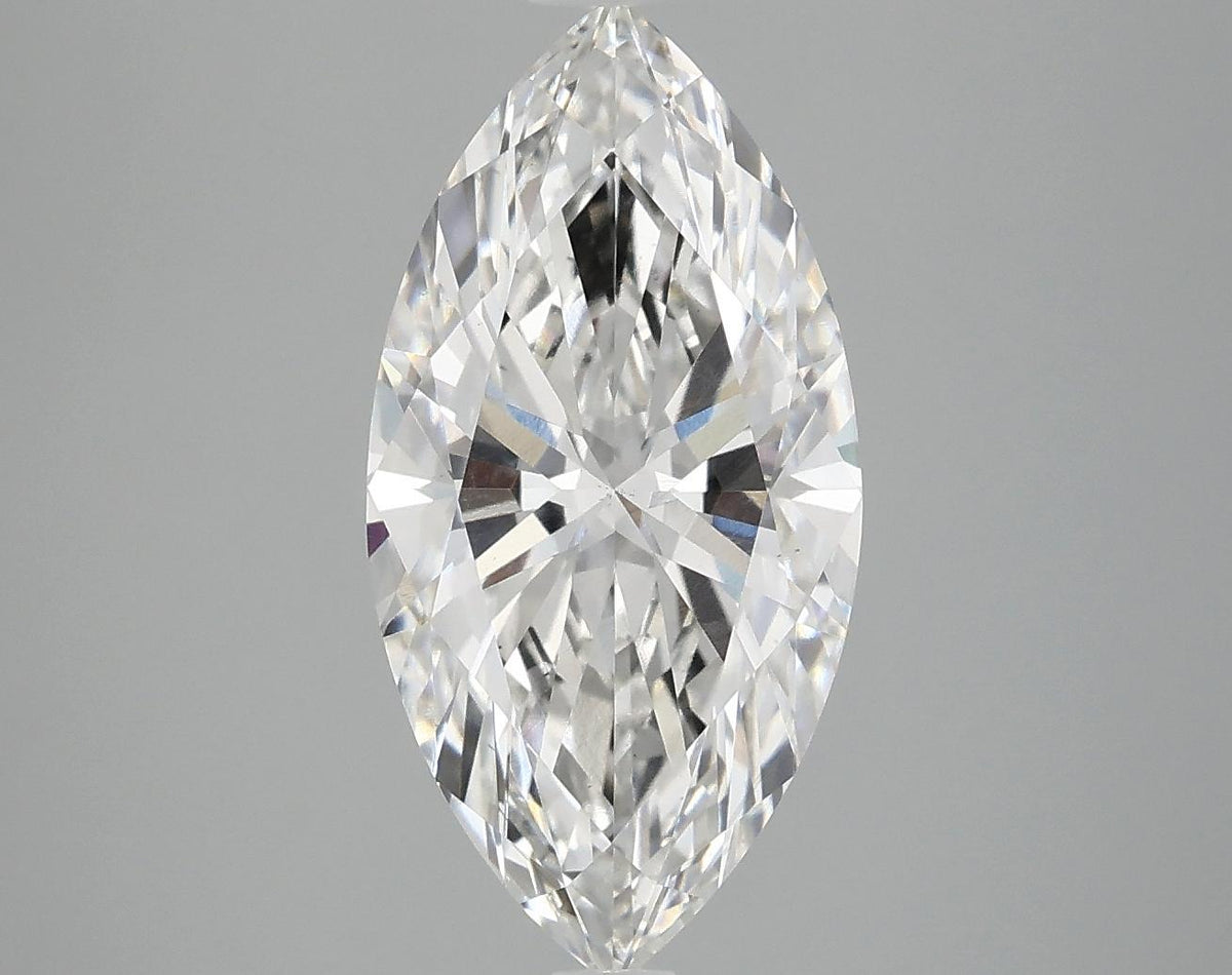 3.07 Carat Marquise Shaped Ideal Cut VS2 IGI Certified Lab Grown Diamond