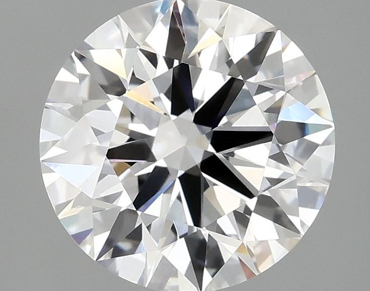 2.46 Carat Round Shaped Ideal Cut VVS2 IGI Certified Lab Grown Diamond
