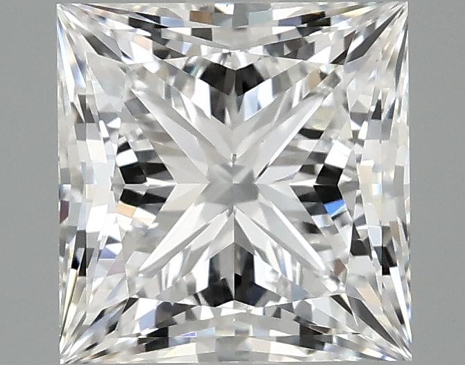 2.84 Carat Princess Shaped Ideal Cut VS1 IGI Certified Lab Grown Diamond