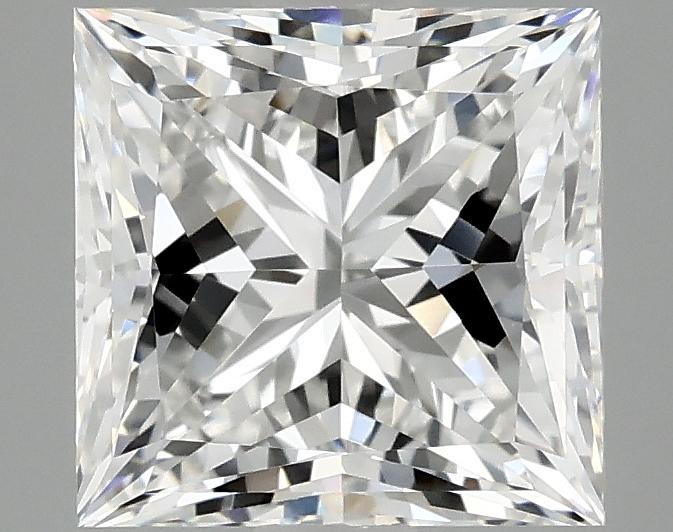 3.02 Carat Princess Shaped Ideal Cut VVS2 IGI Certified Lab Grown Diamond
