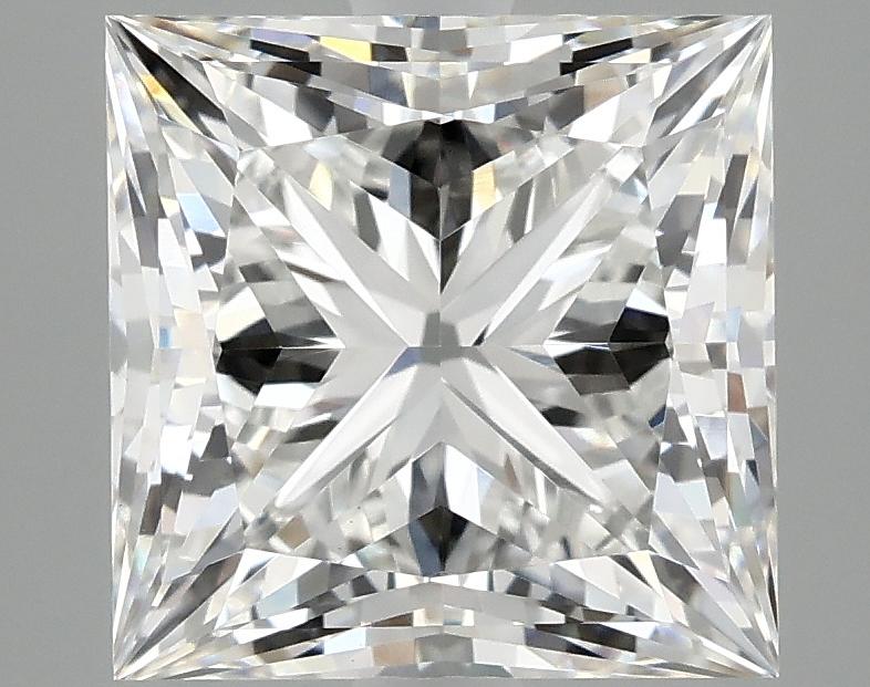 4.14 Carat Princess Shaped Ideal Cut VS1 IGI Certified Lab Grown Diamond