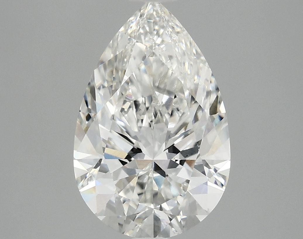 3.08 Carat Pear Shaped Excellent Cut VS1 IGI Certified Lab Grown Diamond