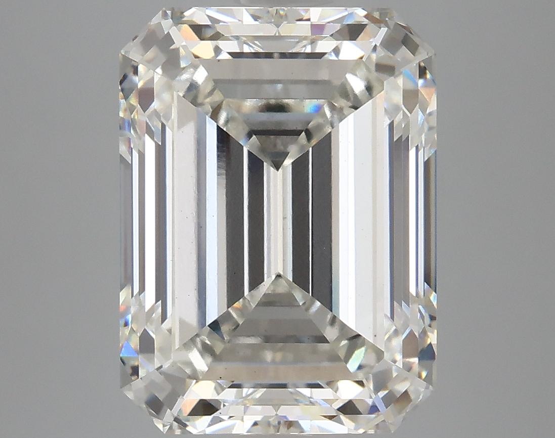 6.88 Carat Emerald Shaped Excellent Cut VS1 IGI Certified Lab Grown Diamond