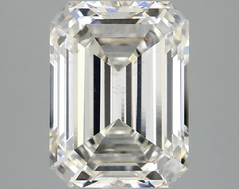 3.03 Carat Emerald Shaped Excellent Cut SI1 IGI Certified Lab Grown Diamond