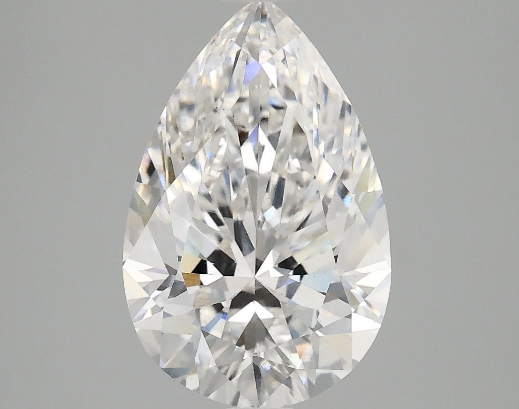 3.02 Carat Pear Shaped Excellent Cut VS2 IGI Certified Lab Grown Diamond