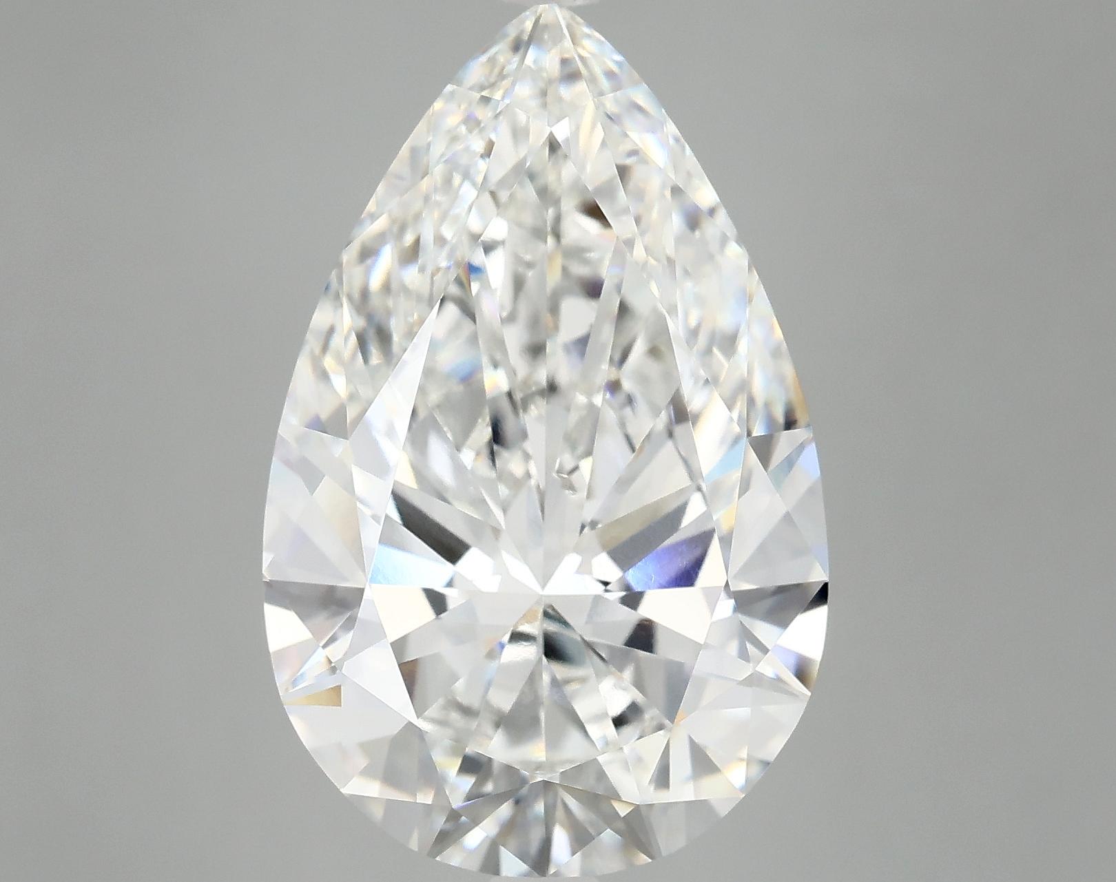10.04 Carat Pear Shaped Ideal Cut VVS2 IGI Certified Lab Grown Diamond