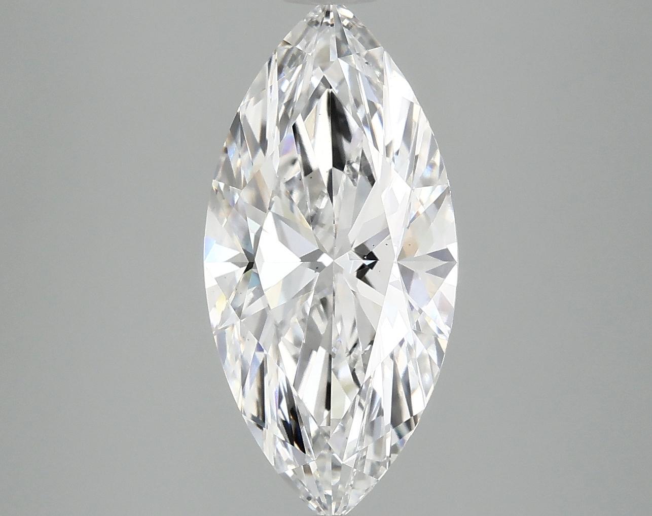 3.02 Carat Marquise Shaped Excellent Cut VS2 IGI Certified Lab Grown Diamond