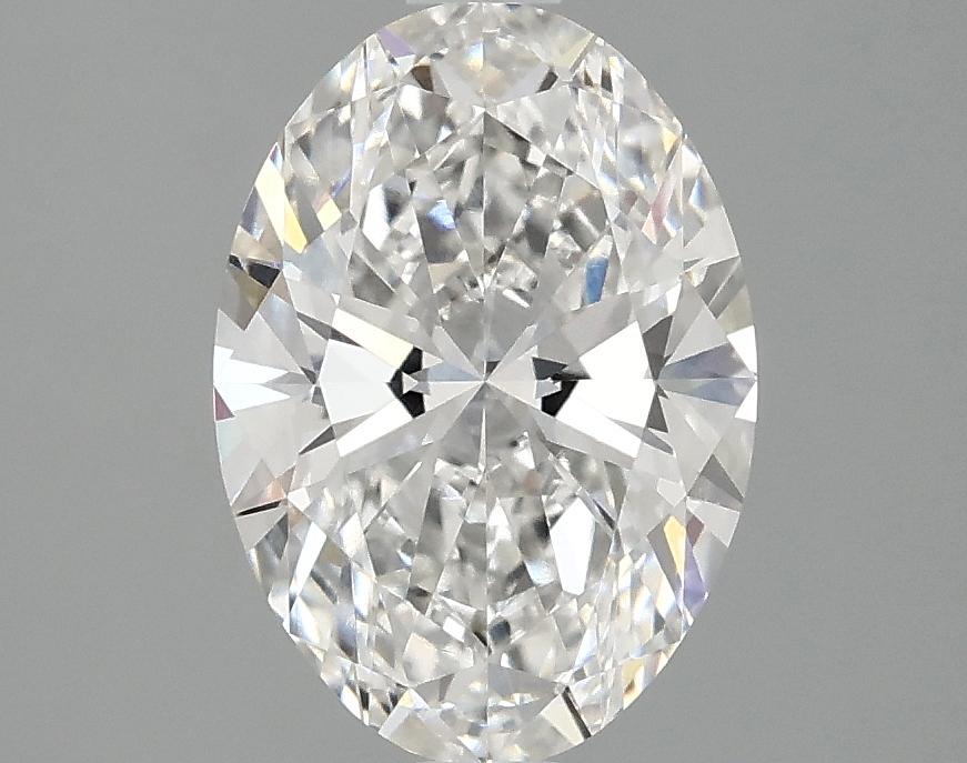 2.03 Carat Oval Shaped Ideal Cut VVS2 IGI Certified Lab Grown Diamond