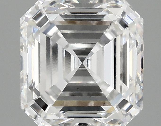 2.93 Carat Asscher Shaped Ideal Cut VS2 IGI Certified Lab Grown Diamond