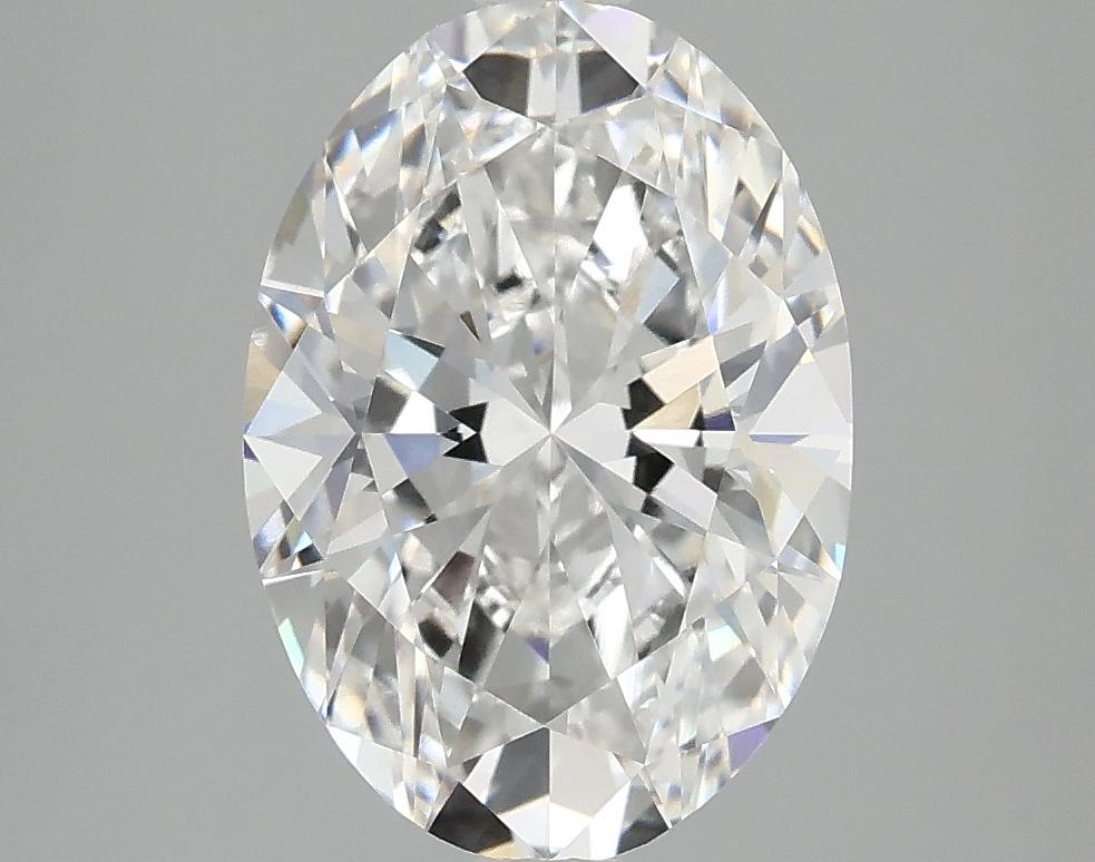 3.03 Carat Oval Shaped Ideal Cut VVS2 IGI Certified Lab Grown Diamond